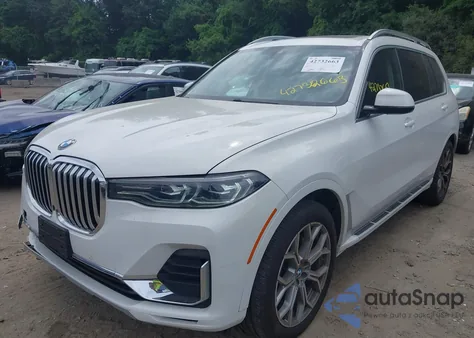 2020 BMW X7 xDrive40I из США, поврежденный, VIN 5UXCW2C02L9A03745